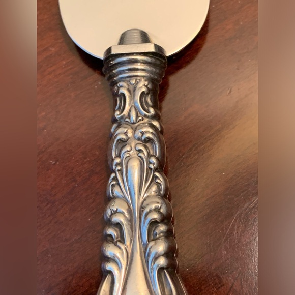 Sterling Cheese Server Whiting - Picture 3 of 12